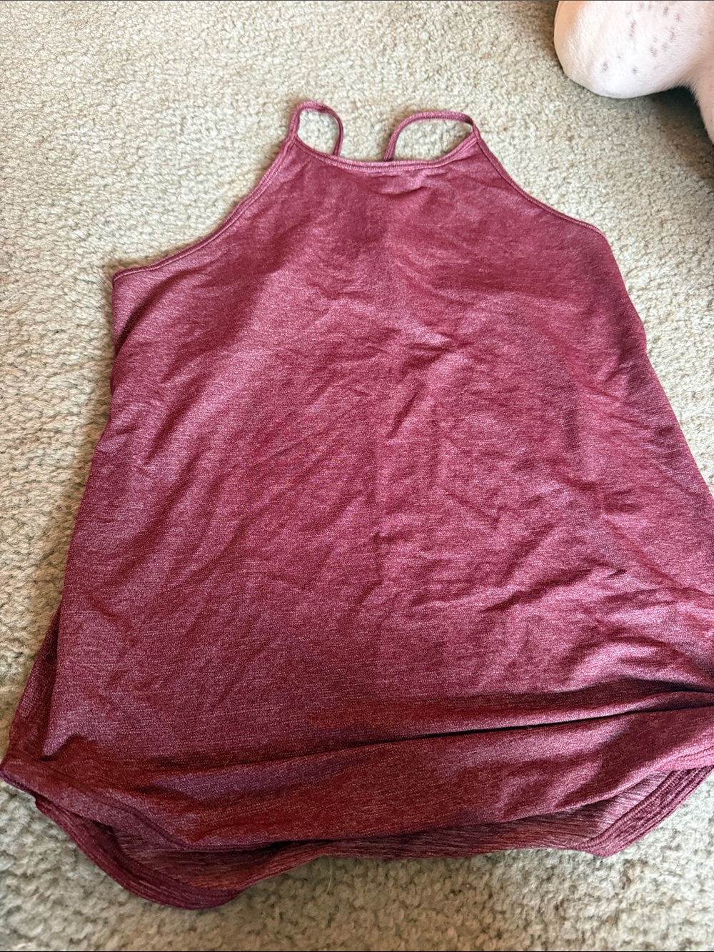 Women's Sleeveless Tank Top - Wine Pink